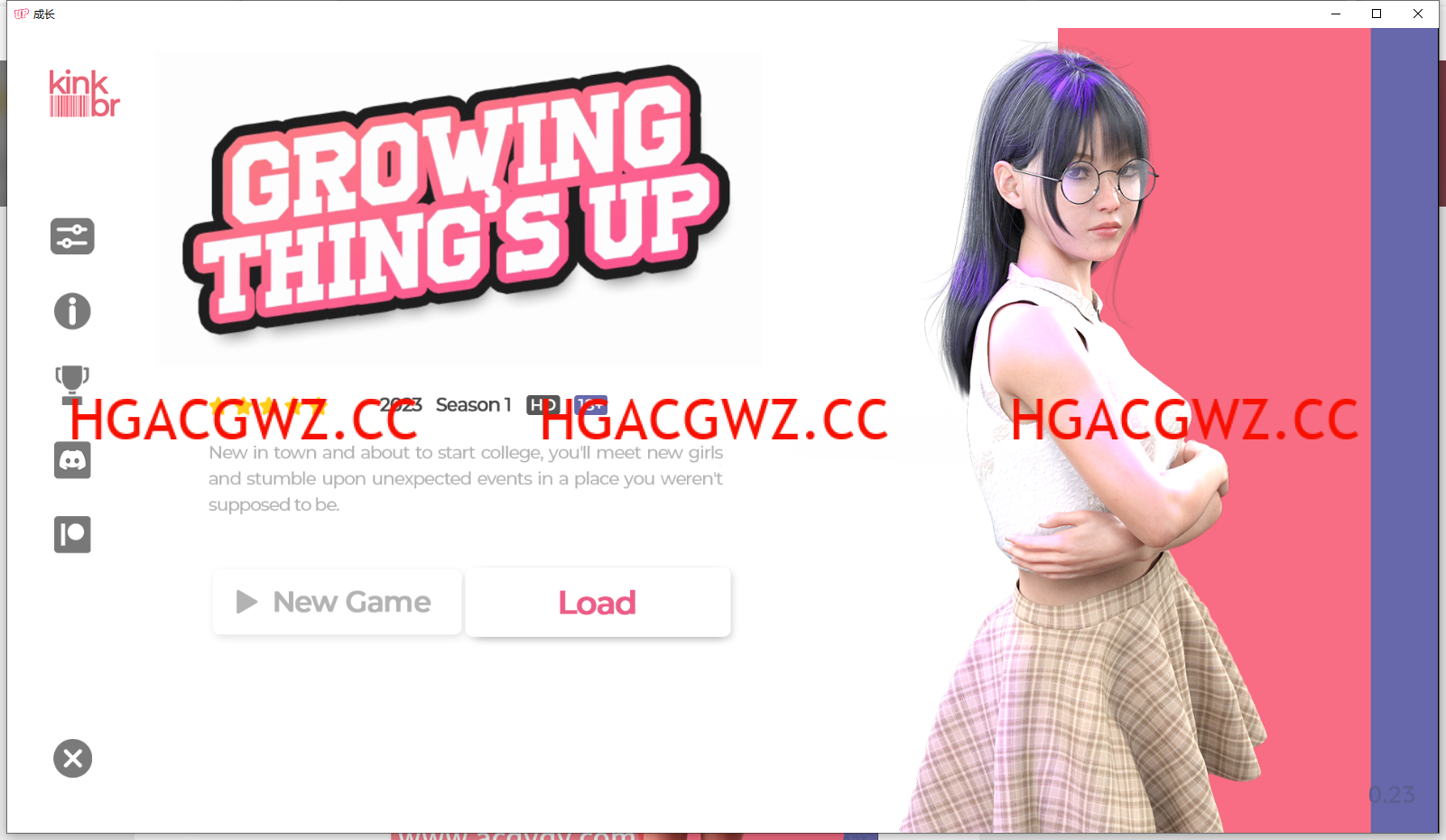 【SLG/汉化/动态】成长(Growing Things Up) ver0.23 汉化版【PC+安卓/1.4G】
