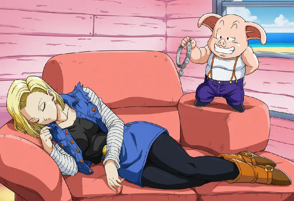 [3D彩漫无修正无字] Sira ~ Android 18 x Oolong 人造人18号与乌龙 [143M]